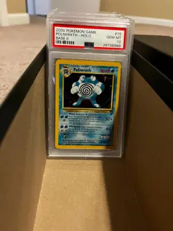 Poliwrath 15/130 Pokemon Base Set II PSA 10 Gem Mint - Image 2