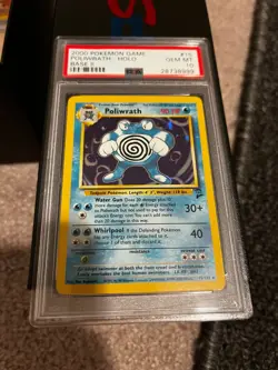 Poliwrath 15/130 Pokemon Base Set II PSA 10 Gem Mint - Image 3