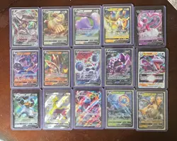 Pokemon Card Ultra Rare Lot - 15 Cards - V, Vmax, Vstar NM+ - Image 1