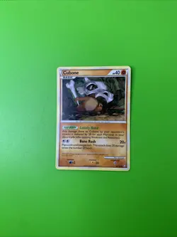 Cubone 60/102 Triumphant Non-Holo Pokemon Card LP+ - Image 1