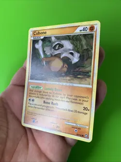 Cubone 60/102 Triumphant Non-Holo Pokemon Card LP+ - Image 3