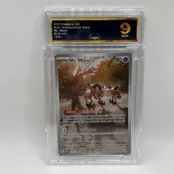 2023 Pokemon S&V 151 MR. MIME Illustration Rare 179/165 Graded 9 Mint Tcg Card - Image 1