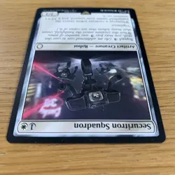 MTG Securitron Squadron [Fallout] Universes Beyond Rare Magic The Gathering Card - Image 4
