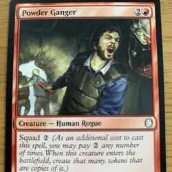 MTG Powder Ganger [Fallout, Near Mint] Universes Beyond Rare Magic Card - Image 2