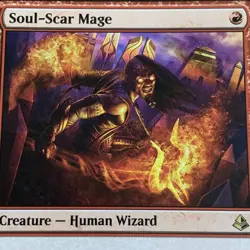 MTG Soul-Scar Mage Amonkhet Near Mint Rare Magic The Gathering Card EN - Image 2