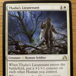 Thalia's Lieutenant ~ Shadows over Innistrad [ NM ] [ Magic MTG ] Rare Card - Image 2