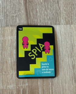 SQUID GAME CARD N. 56 SPIA FOIL Trading Card Game RARA INTROVABILE - Image 1