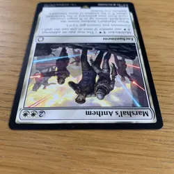 MTG Marshal's Anthem [Fallout, Near Mint] Universes Beyond Rare Magic Card - Image 4