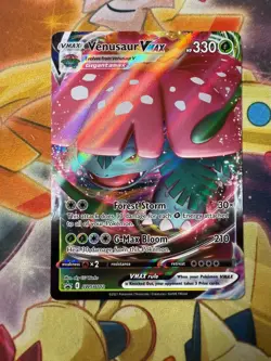Venusaur VMAX - SWSH102 - Pokemon Sword & Shield Promo Ultra Rare Holo Card NM - Image 1