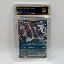 Absol ex 2023 #135/197 Pokemon TCG S&V Obsidian Flames Graded 9 Mint Card - Image 1