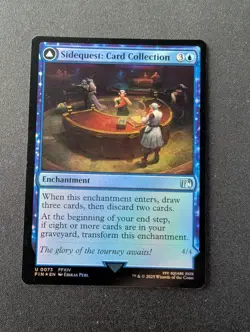 SIDEQUEST: CARD COLLECTION // MAGICKED CARD FOIL #73 MTG Final Fantasy - Image 1