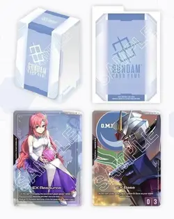 Gundam Card Game Official Card Case Set 01 ENGLISH - Image 1