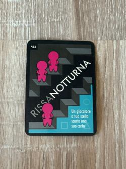 SQUID GAME CARD N. 55 RISSA NOTTURNA FOIL Trading Card Game RARA INTROVABILE - Image 1