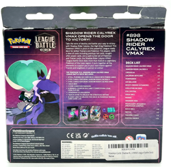 Pokemon Leauge Battle Deck Shadow Rider Calyrex VMax Trading Card - Image 3