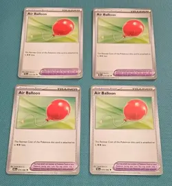 Pokemon TCG - Black Bolt - Air Balloon 079/086 ×4 - Trainer Card Playset - Image 1
