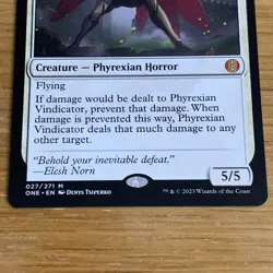 MTG - 1 x Phyrexian Vindicator - Mythic - Phyrexia: All will be One (ONE) - M/NM - Image 3