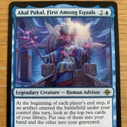 Akal Pakal, First Among Equals ~ The Lost Caverns of Ixalan [ NM ] [ Magic MTG ] - Image 2