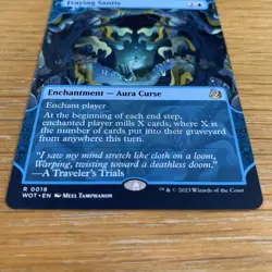 FRAYING SANITY Borderless - Wilds of Eldraine - MTG - Magic the Gathering Rare - Image 3