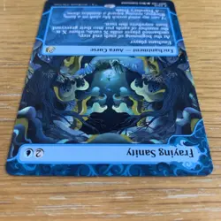 FRAYING SANITY Borderless - Wilds of Eldraine - MTG - Magic the Gathering Rare - Image 4