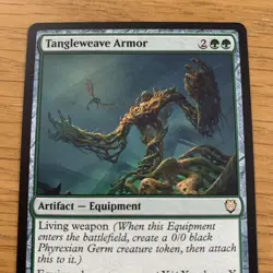 MTG Tangleweave Armor 026/028 | NM Near Mint | All Will Be One | 2023 Magic - Image 2