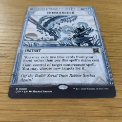 Magic The Gathering Mtg Commandeer Thunder Junction Showcase Excellent Rare - Image 3