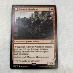 MTG Hanweir Garrison [Innistrad Remastered, Near Mint] Magic The Gathering Rare - Image 1