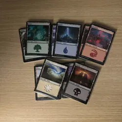 100 x Basic Lands (20 of each Colour) [ Near Mint ] [ Magic the Gathering MTG ] - Image 3