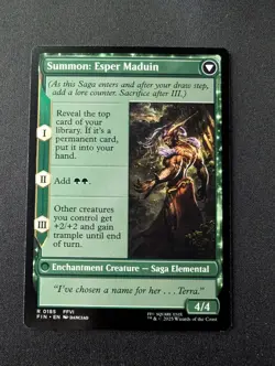 ESPER ORIGINS // SUMMON: ESPER MADUIN #185 MTG Final Fantasy - Image 2