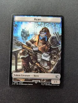 HERO 4 // TREASURE 23 MTG Final Fantasy Tokens - Image 1
