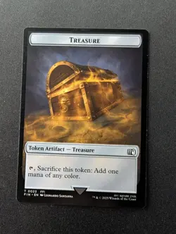 HERO 4 // TREASURE 23 MTG Final Fantasy Tokens - Image 2