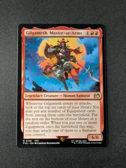 GILGAMESH, MASTER-AT-ARMS #139 MTG Final Fantasy - Image 1