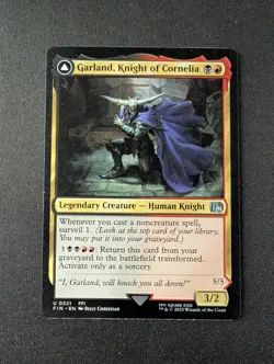 GARLAND, KNIGHT OF CORNELIA // CHAOS, THE ENDLESS #221 MTG Final Fantasy - Image 1