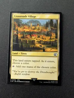 CROSSROADS VILLAGE #276 MTG Final Fantasy - Image 1