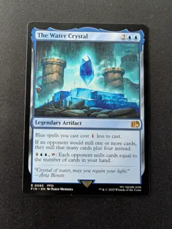 THE WATER CRYSTAL #85 MTG Final Fantasy - Image 1