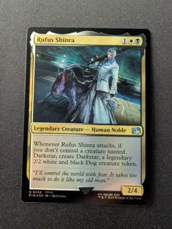 RUFUS SHINRA FOIL #238 MTG Final Fantasy - Image 1