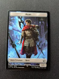 HERO 7 // BIRD 16 MTG Final Fantasy Tokens - Image 1