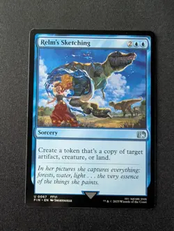 RELM'S SKETCHING #67 MTG Final Fantasy - Image 1