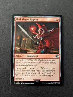RED MAGE'S RAPIER #152 MTG Final Fantasy - Image 1