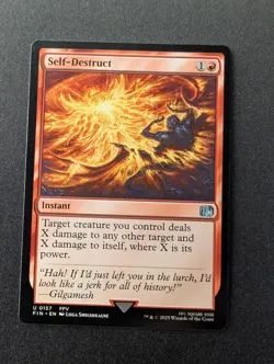 SELF-DESTRUCT #157 MTG Final Fantasy - Image 1