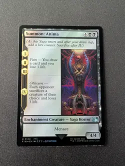 SUMMON: ANIMA FOIL #120 MTG Final Fantasy - Image 1