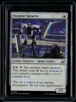 Starport Security - 39 - Foil - EOE - NM - MTG Magic the Gathering - Image 1