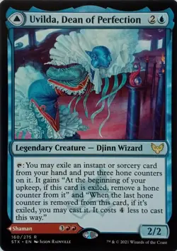 160/275 UVILDA, DEAN OF PERFCTION RARE STRIXHAVEN: SCHOOL OF MAGES MTG CARD - Image 1
