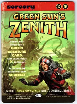 Green Sun's Zenith - Edge Of Eternities - Special Guests MTG Magic the Gathering - Image 1