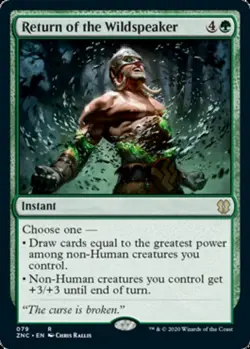 Return of the Wildspeaker NM, English MTG Zendikar Rising - Image 1