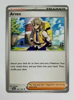 Arven 2023 Pokemon Scarlet & Violet Base Set #166/198 * NM - Image 1