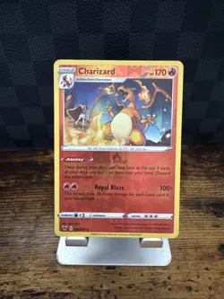 Pokemon SWSH Vivid Voltage - 025/185 CHARIZARD, Reverse Holo Rare - Image 1