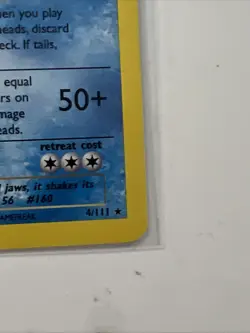 Pokemon WOTC Neo Genesis Unlimited Feraligatr 4/111 Holo Rare NM - Image 2