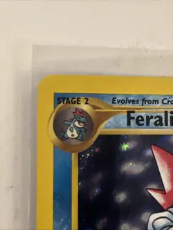 Pokemon WOTC Neo Genesis Unlimited Feraligatr 4/111 Holo Rare NM - Image 4