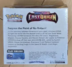 Pokemon TCG Sword & Shield Lost Origin Booster Box 36 Packs Factory Sealed 820650860553 - Image 2