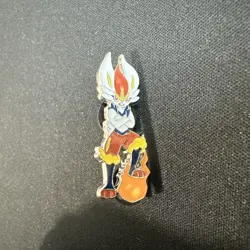 Pokemon TCG: Pokemon Official Pin Collection - Cinderace Pin from Crown Zenith - Image 1